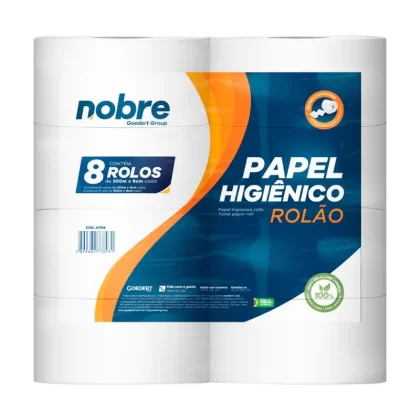 Papel Higiênico Luxo - 8 rolos