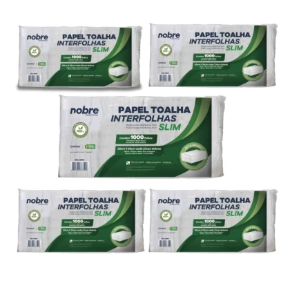 Papel Toalha Interfolha - 5mil Folhas