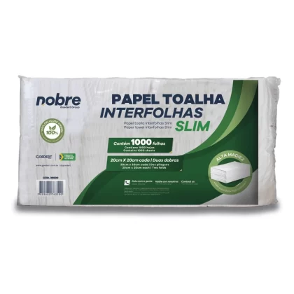 Papel Toalha Interfolha - 1mil Folhas