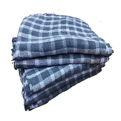 Pano de Chão Xadrez 100% algodão - 45 x 75cm